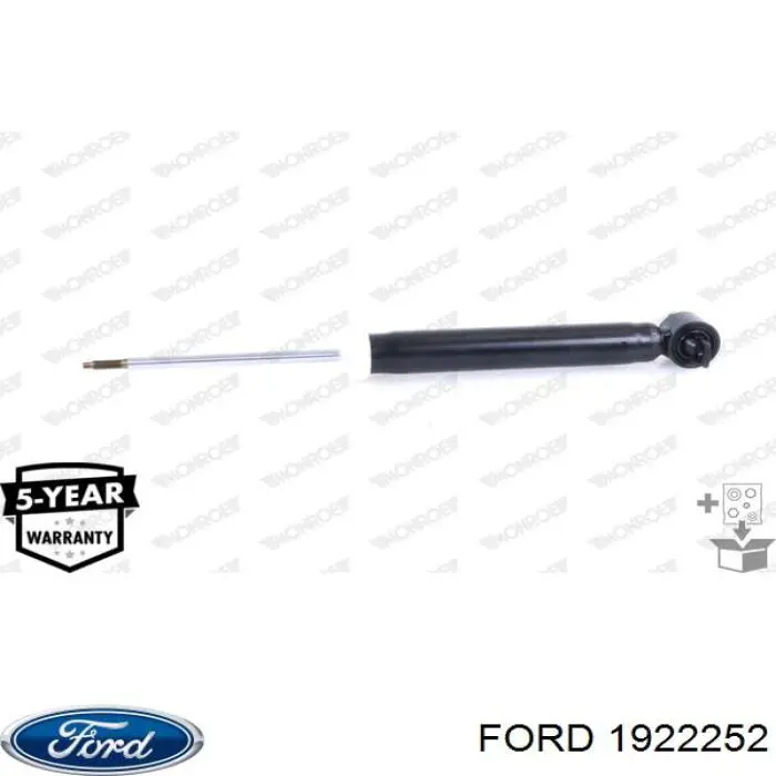 1922252 Ford Амортизаторы задние