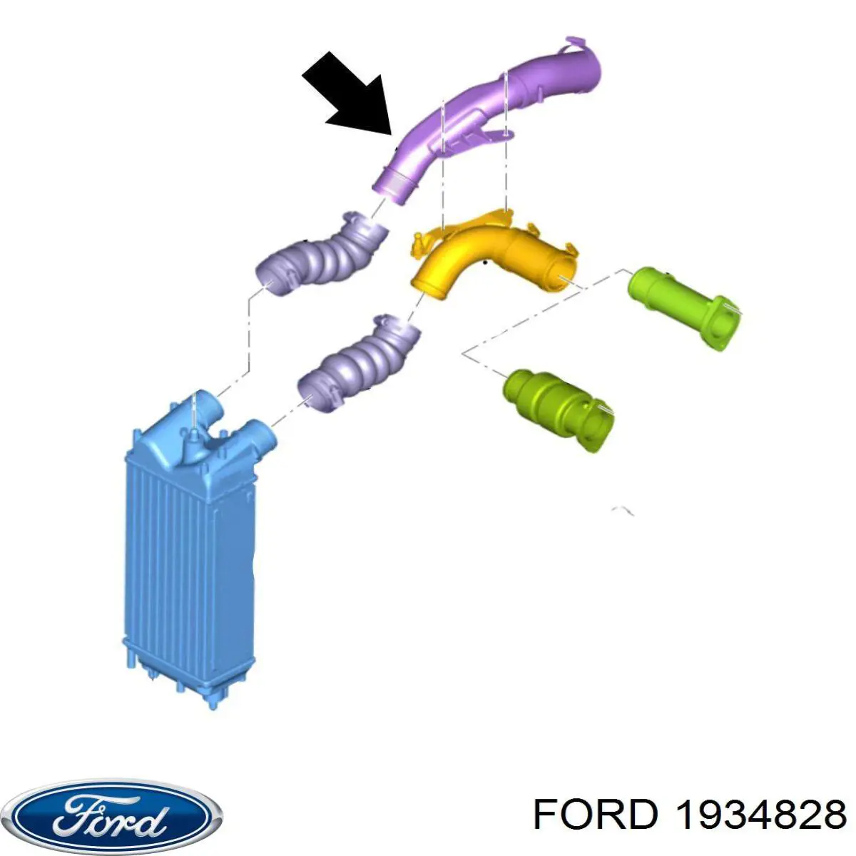 E4B16F075AC Ford 