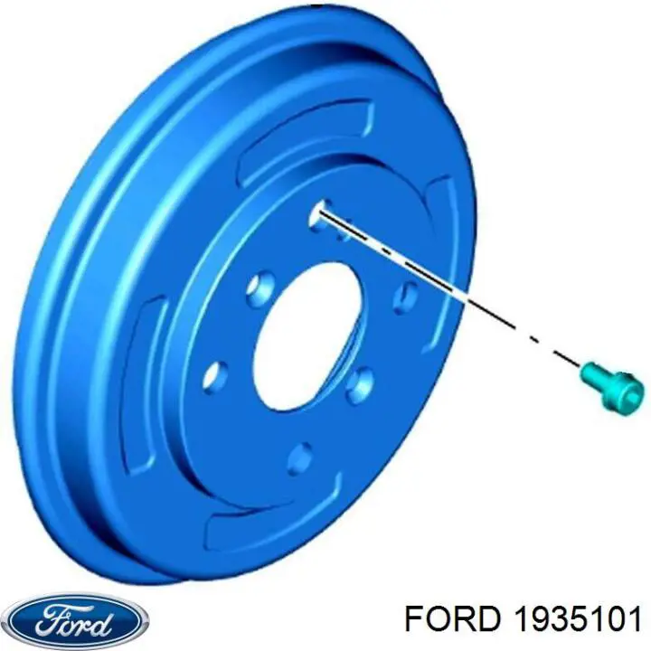 Барабан тормозной задний Ford 1935101 цена, от 43.69 USD