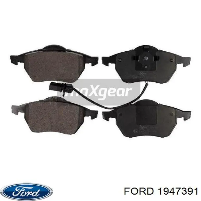Передние тормозные колодки 1947391 Ford