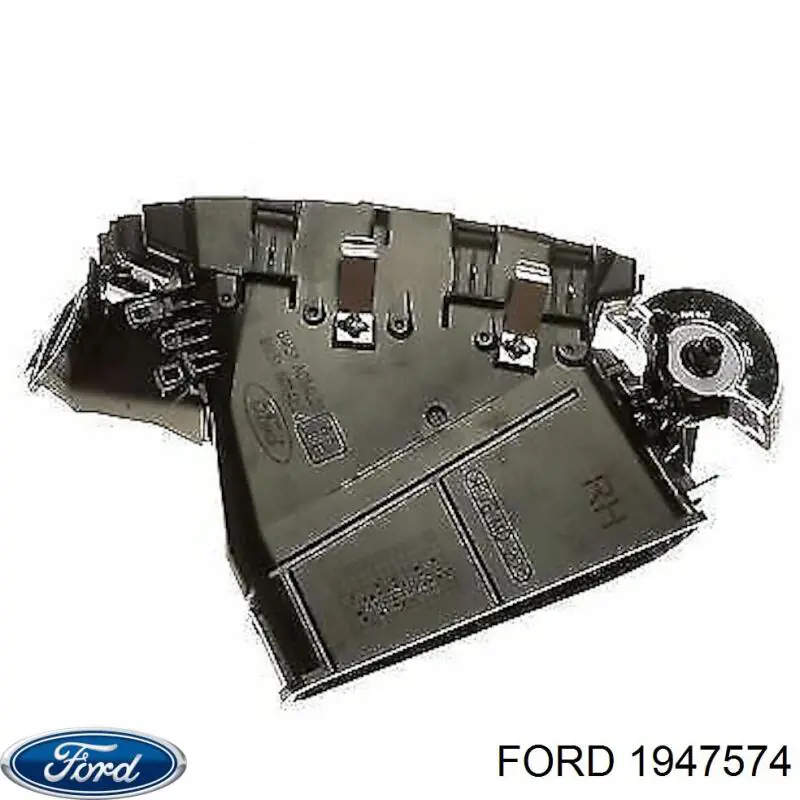1947574 Ford Распределитель воздуха на консоле, центральный