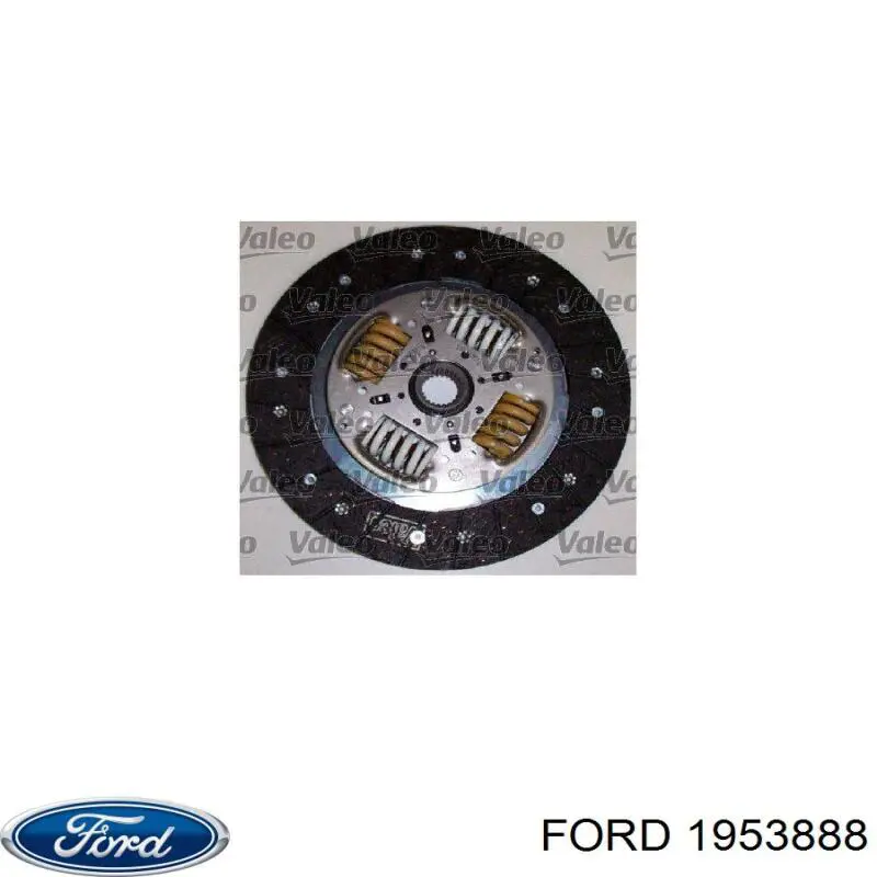 Комплект сцепления (3 части) Ford 1953888 цена, от 224.92 USD