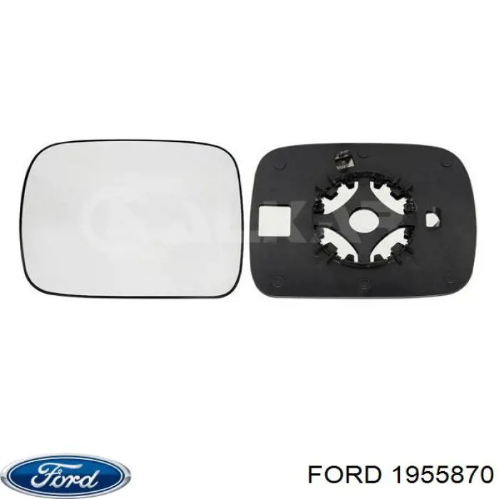 Зеркальный элемент зеркала заднего вида FORD 1955870 Зеркальный элемент зеркала заднего вида FORD 1955870