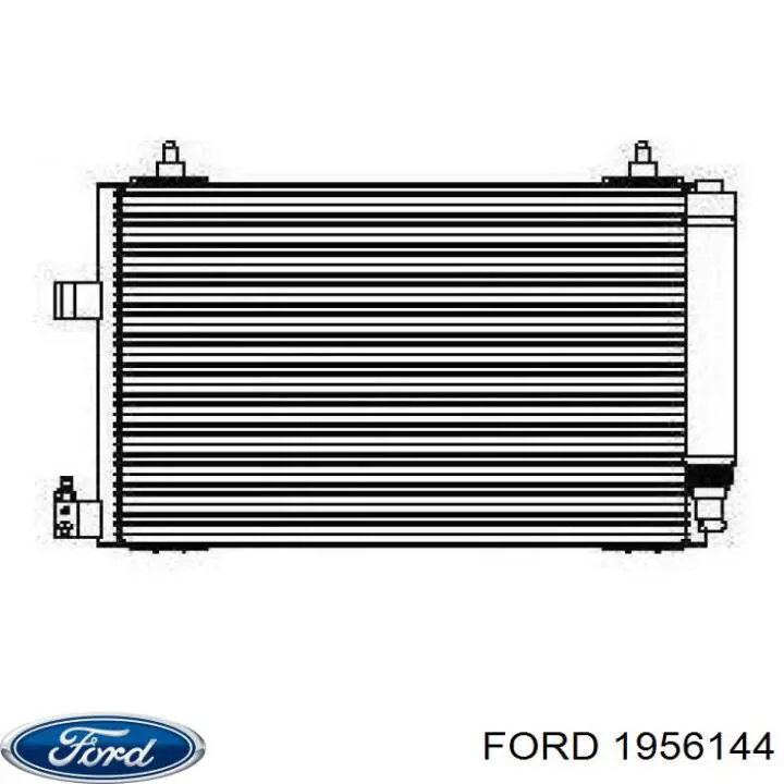 Установочный комплект задних барабанных колодок Ford 1956144 цена, от 6.81 USD