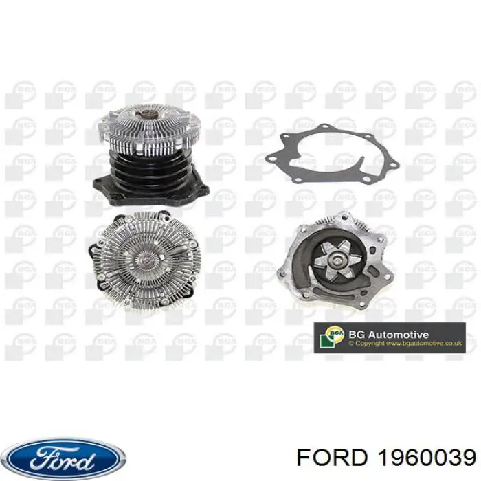 Помпа охлаждения Ford 1960039 цена, от 73.65 USD
