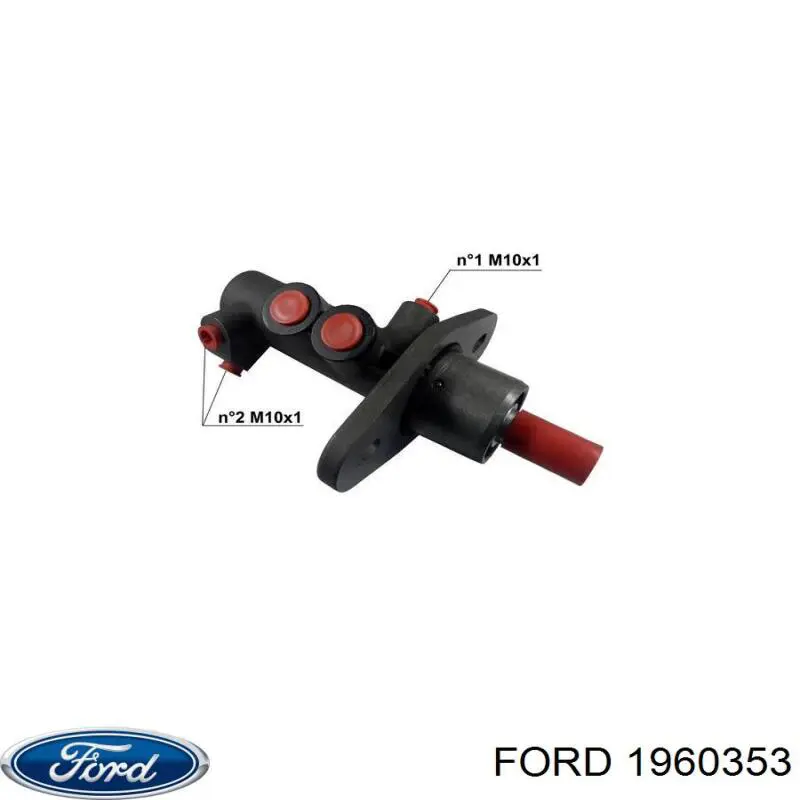 Цилиндр главный тормоза (гидротормозов) Ford 1960353 цена, от 81.27 USD