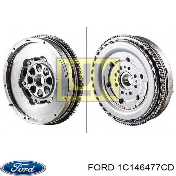 Маховик 1C146477CD Ford