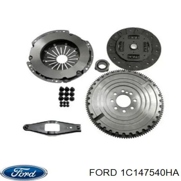 Купить 1C147540HA Ford Комплект сцепления (диск, корзина, подшипник)