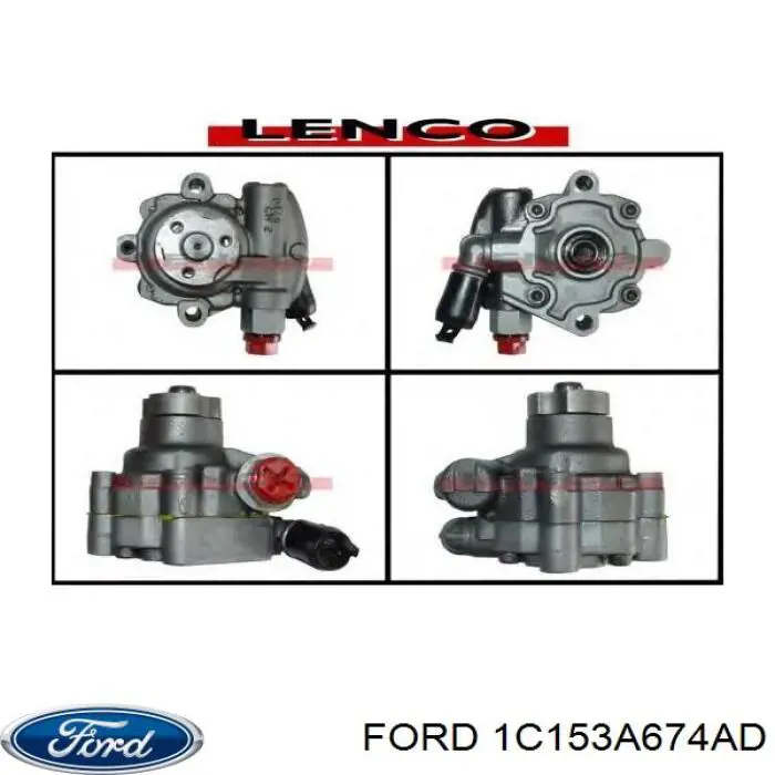 Насос ГУР 1C153A674AD Ford