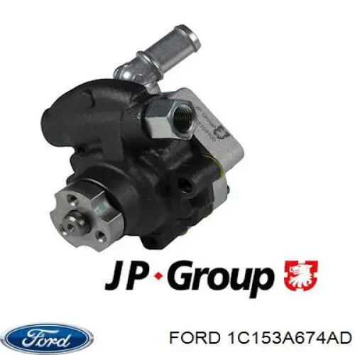Купить 1C153A674AD Ford Насос рулевого управления