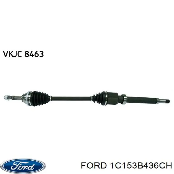 Привод передний правый Ford 1C153B436CH цена, от 119.30 USD