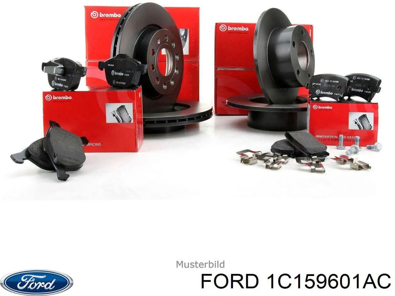 Фильтр воздушный Ford 1C159601AC