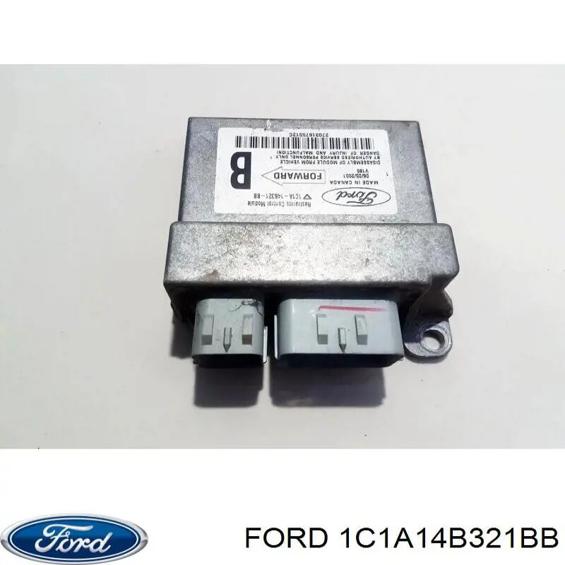 4120671 Ford Модуль-процессор управления подушкой безопасности (ЭБУ AIRBAG)