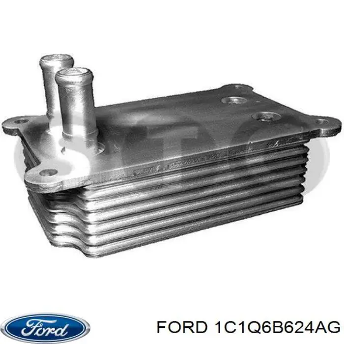 Радиатор масляный (холодильник), под фильтром Ford 1C1Q6B624AG цена, от 35.91 USD