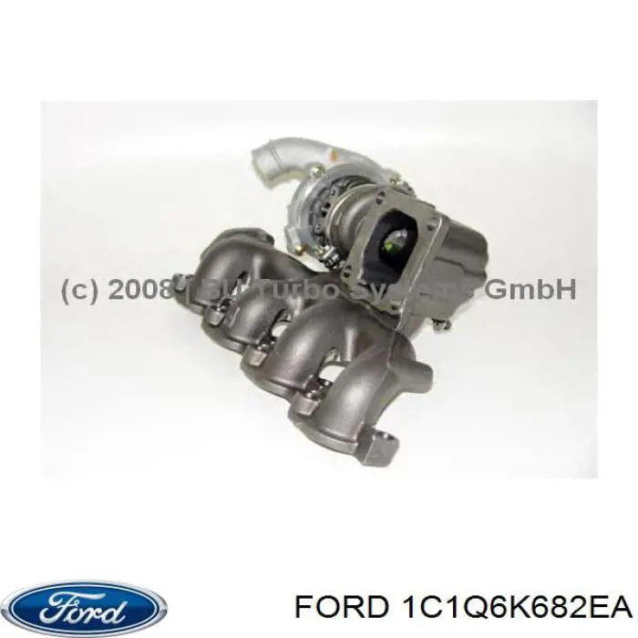 Турбонагнетатель Ford 1C1Q6K682EA цена, от 171.03 USD