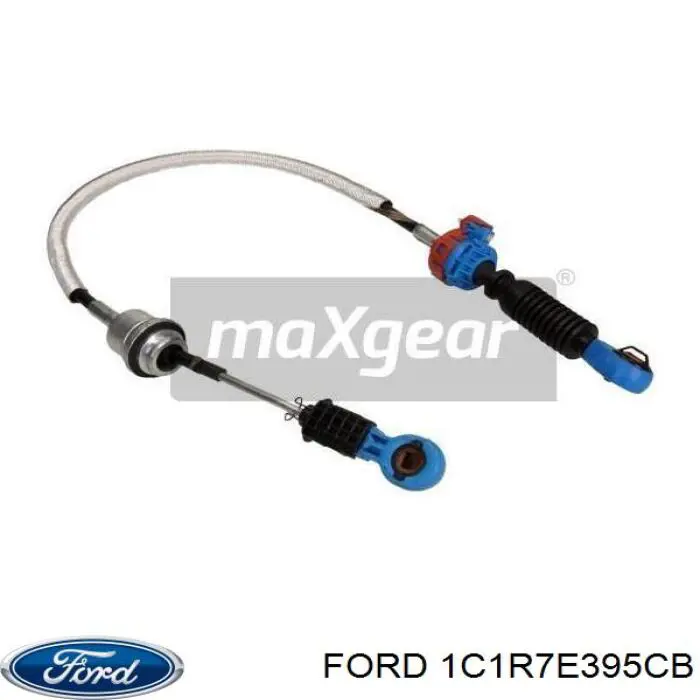 Трос переключения передач, селектора 1C1R7E395CB Ford