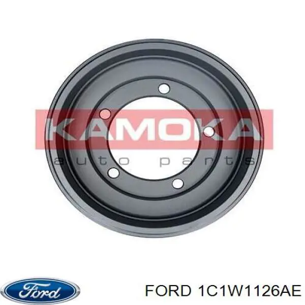 1C1W1126AE Ford Тормозной барабан