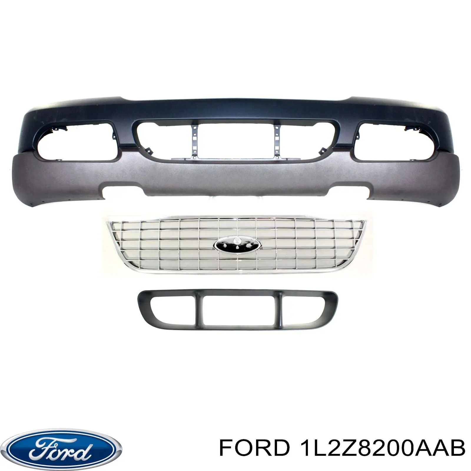 Решетка радиатора на Ford Explorer Sport (Форд Эксплорер)