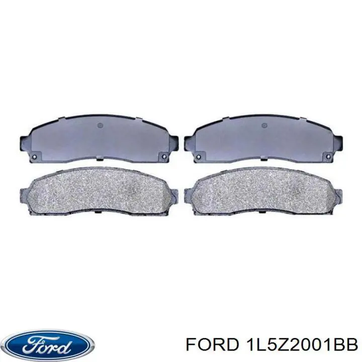 Передние тормозные колодки 1L5Z2001BB Ford