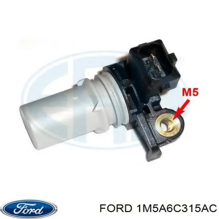 1M5A6C315AC Ford sensor de posição (de revoluções de cambota)