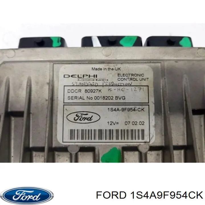 1S4A9F954CK Ford Мозги двигателя