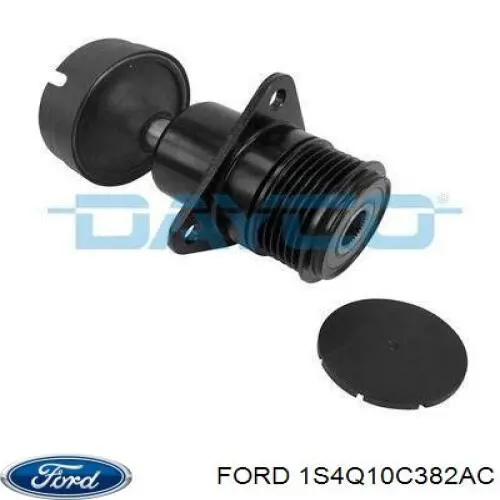 Купить 1S4Q10C382AC Ford Шкив ремня генератора
