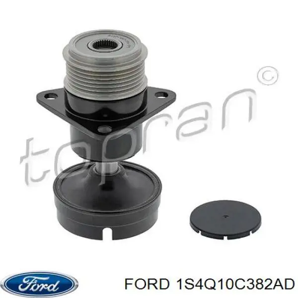 Купить 1S4Q10C382AD Ford Шкив ремня генератора