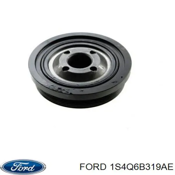 Шкив коленвала 1S4Q6B319AE Ford