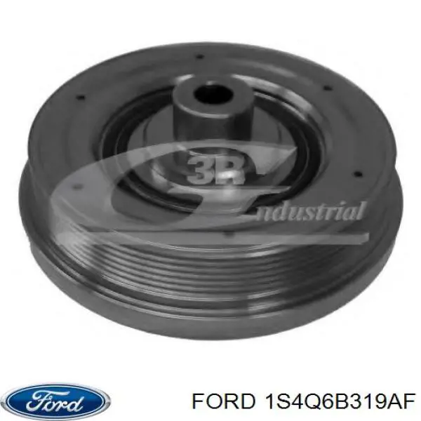 Шкив коленвала (демпфер) Ford 1S4Q6B319AF цена, от 53.21 USD