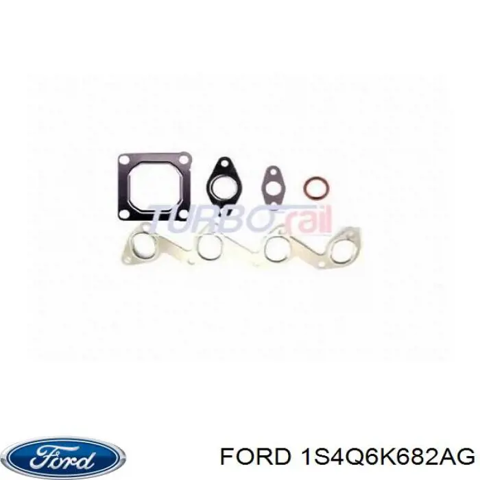 Турбонагнетатель Ford 1S4Q6K682AG цена, от 181.43 USD