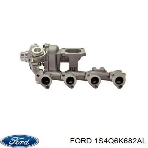 1S4Q6K682AL Ford турбина