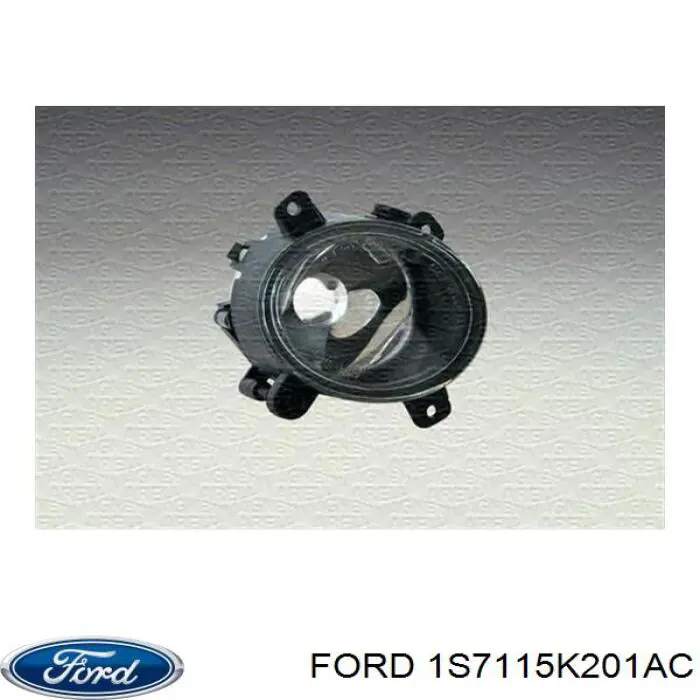 Фара противотуманная, правая Ford 1S7115K201AC цена, от 25.72 USD