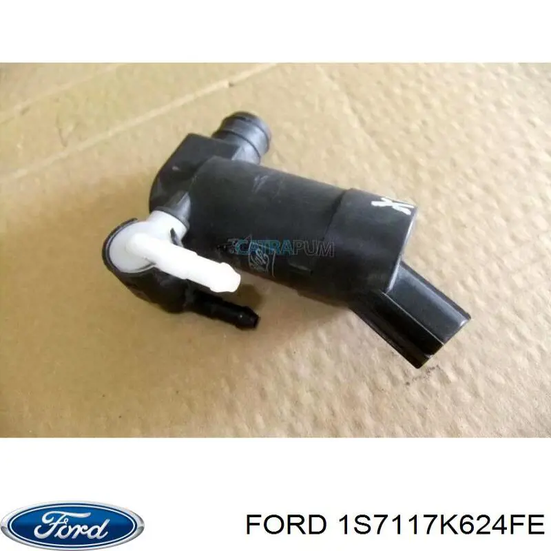 1S7117K624FE Ford bomba de motor de fluido para lavador de vidro dianteiro/traseiro