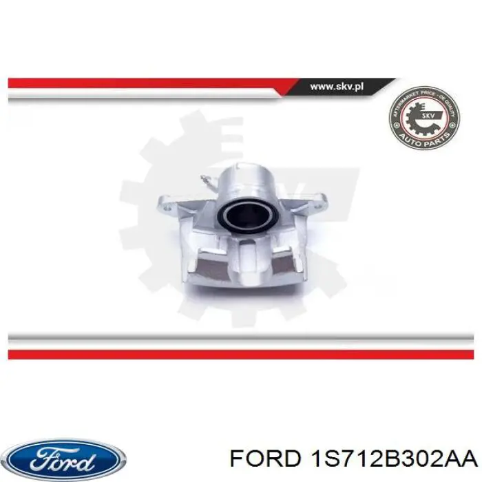 Суппорт тормозной передний левый Ford 1S712B302AA