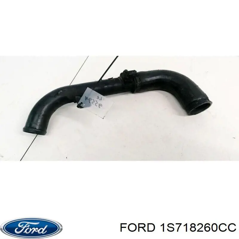 Патрубок системы охлаждения Ford 1197519