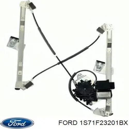 1S71F23201BX Ford Механизм стеклоподъемника передней левой двери