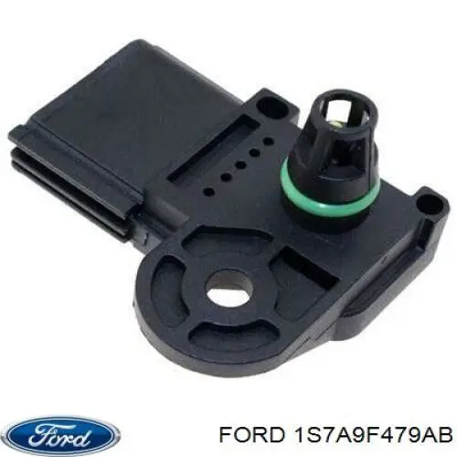 1S7A9F479AB Ford sensor de pressão no coletor de admissão, map