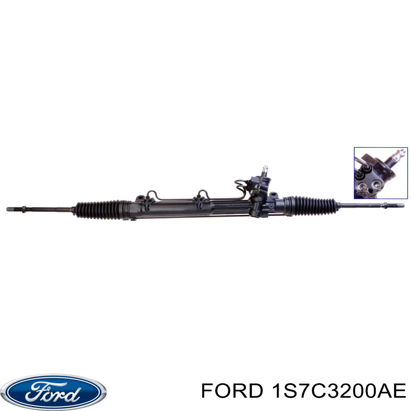 Реечный рулевой механизм Ford 1S7C3200AE цена, от 92.80 USD