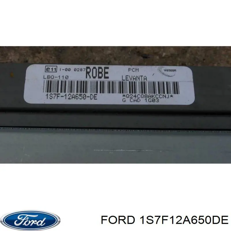  1S7F12A650DE Ford