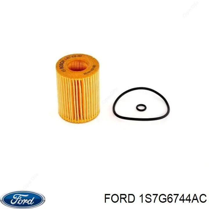 1S7G6744AC Ford масляный фильтр
