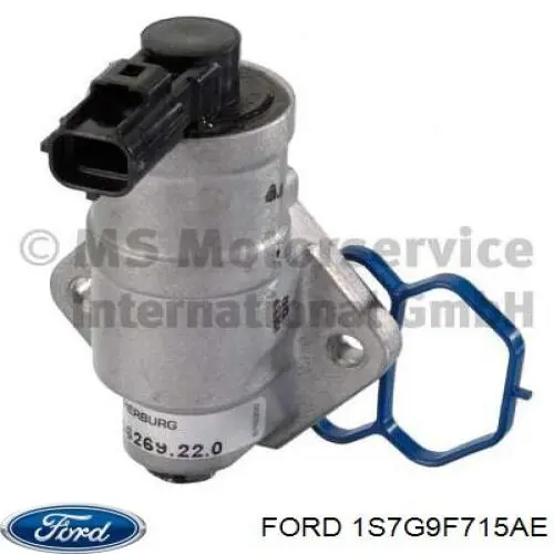 Купить 1S7G9F715AE Ford Блок управления ЭПХХ