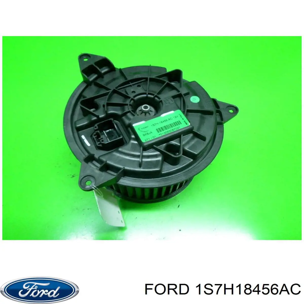 1S7H18456AC Ford вентилятор печки