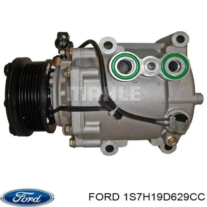 Компрессор кондиционера 1S7H19D629CC Ford