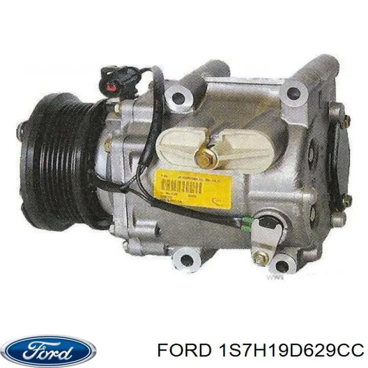 Купить 1S7H19D629CC Ford Компрессор климатической установки