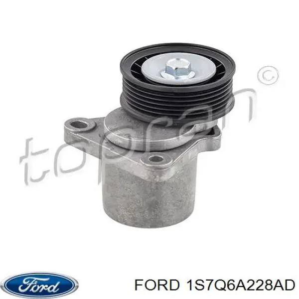 1S7Q6A228AD Ford Натяжитель клинового ремня