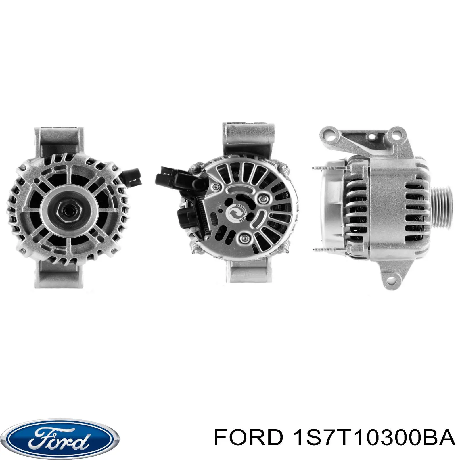 Генератор 1S7T10300BA Ford