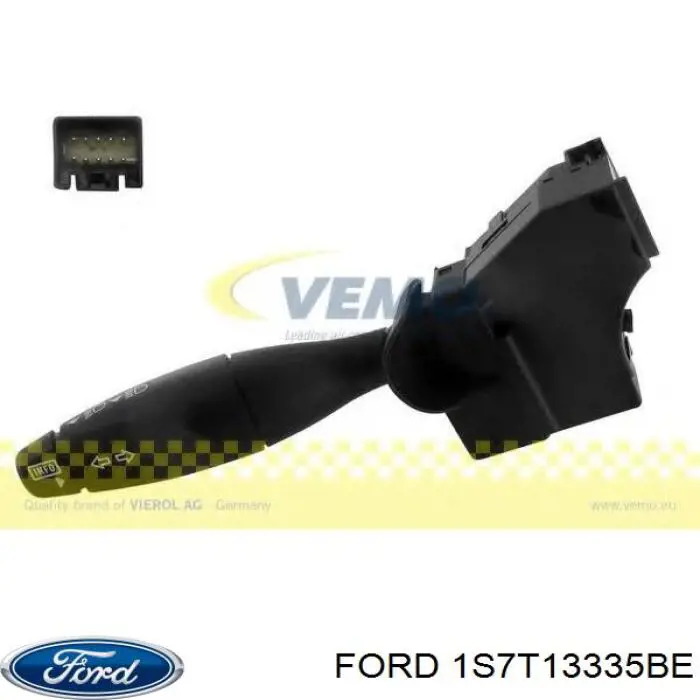 Купить 1S7T13335BE Ford Левый подрулевой переключатель