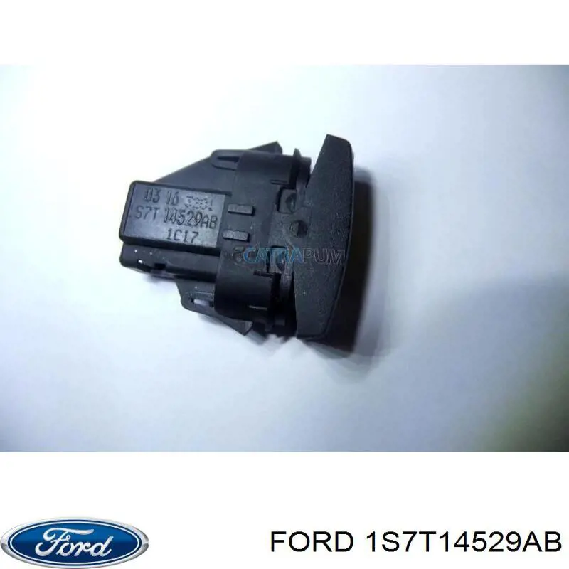 1116735 Ford кнопка включения мотора стеклоподъемника передняя правая