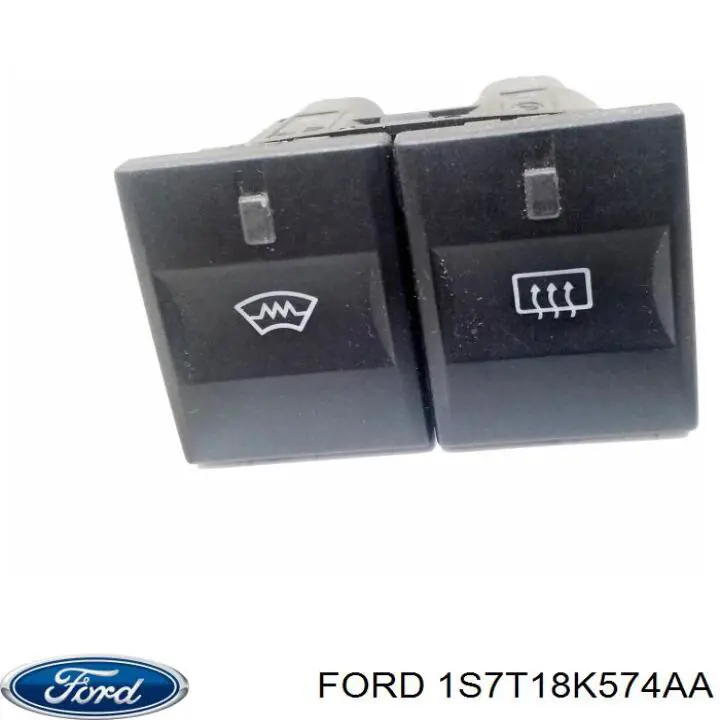Кнопка включения обогрева лобового стекла Ford 1117662 цена, от 4.25 USD