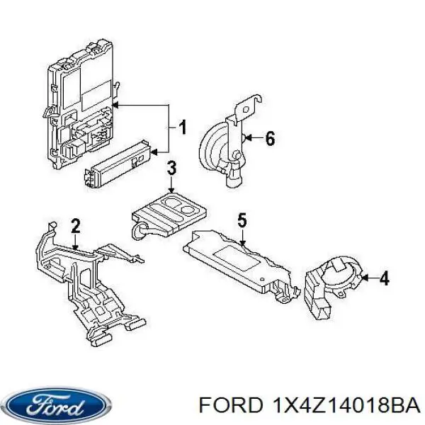 SW6169 Ford датчик открывания капота